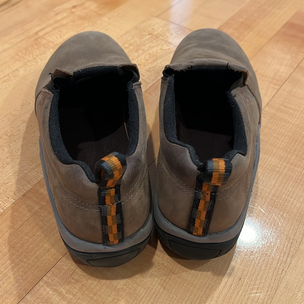 Merrell Men's Jungle Moc Nubuck Brown Suede Low Slip-on Shoes, Size 10 - Picture 4 of 7